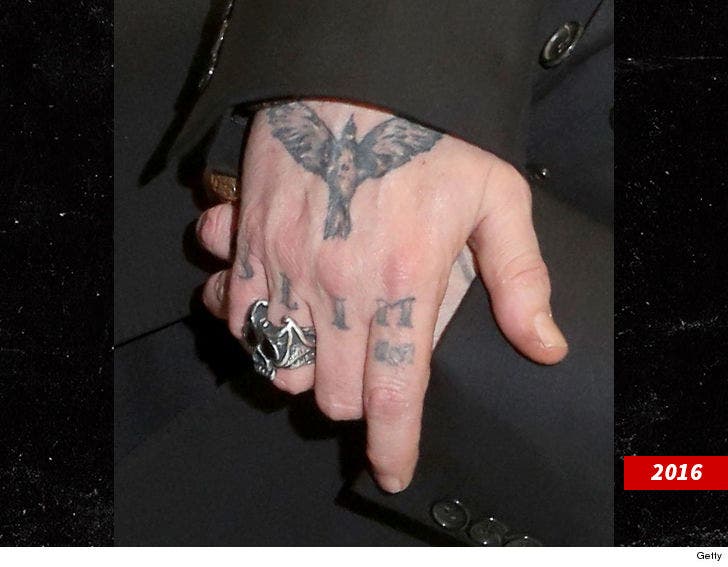 johnny depp hand tattoos