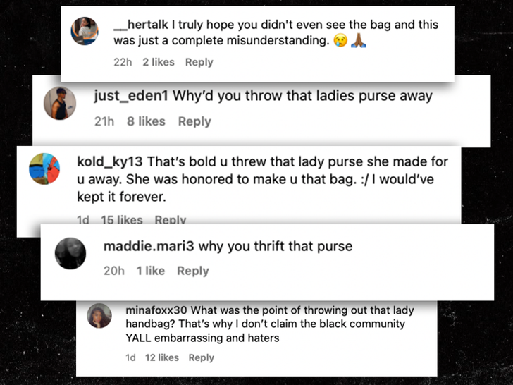 Designer defends Jennifer Hudson after singer donated bag