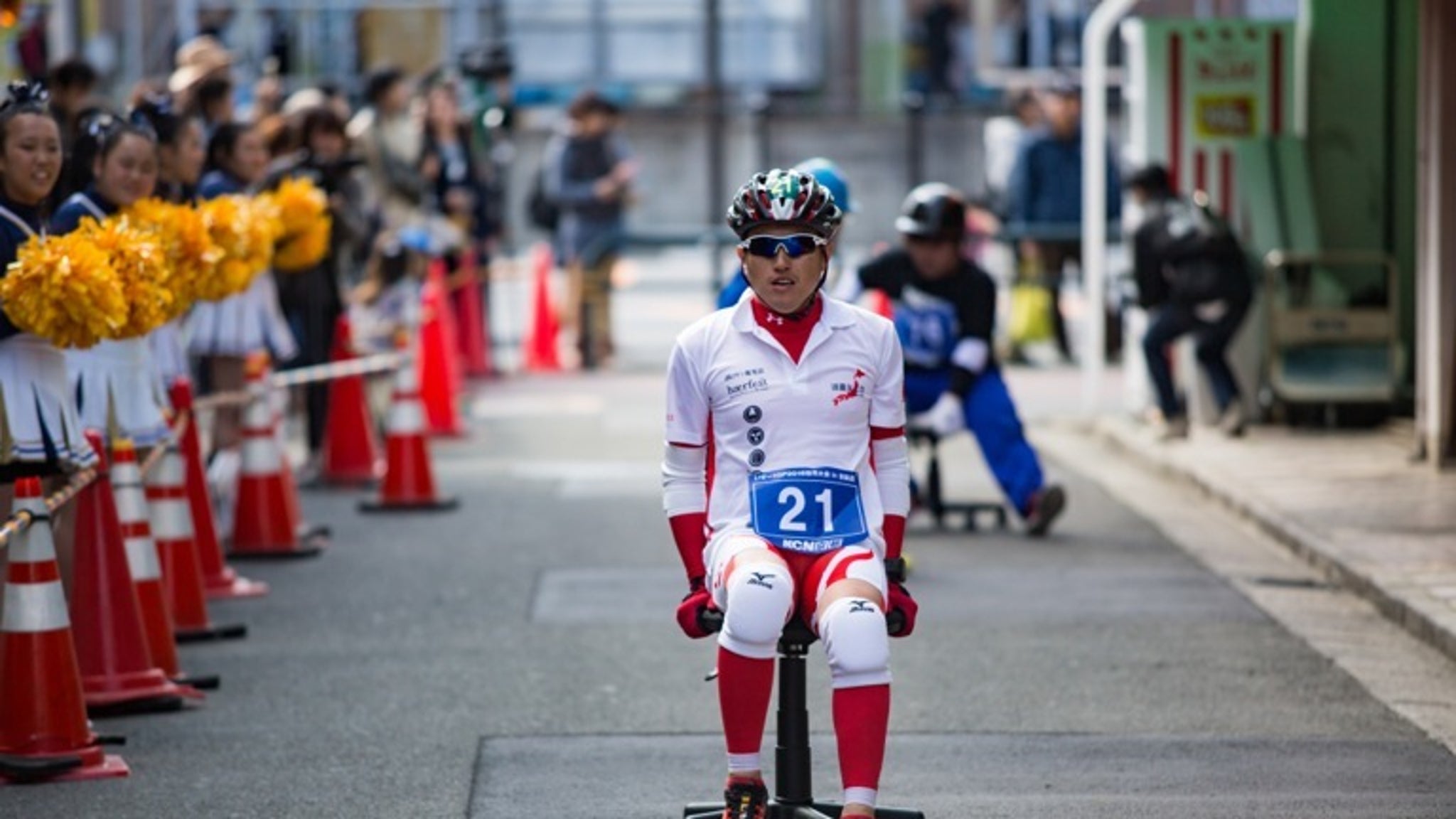 Japanese Office Chair Race