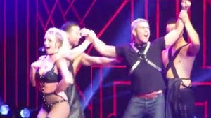 Britney Spears Whips Andy Cohen Onstage At Concert