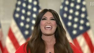 Kimberly Guilfoyle Delivers Bizarre Speech at RNC in Support of Trump