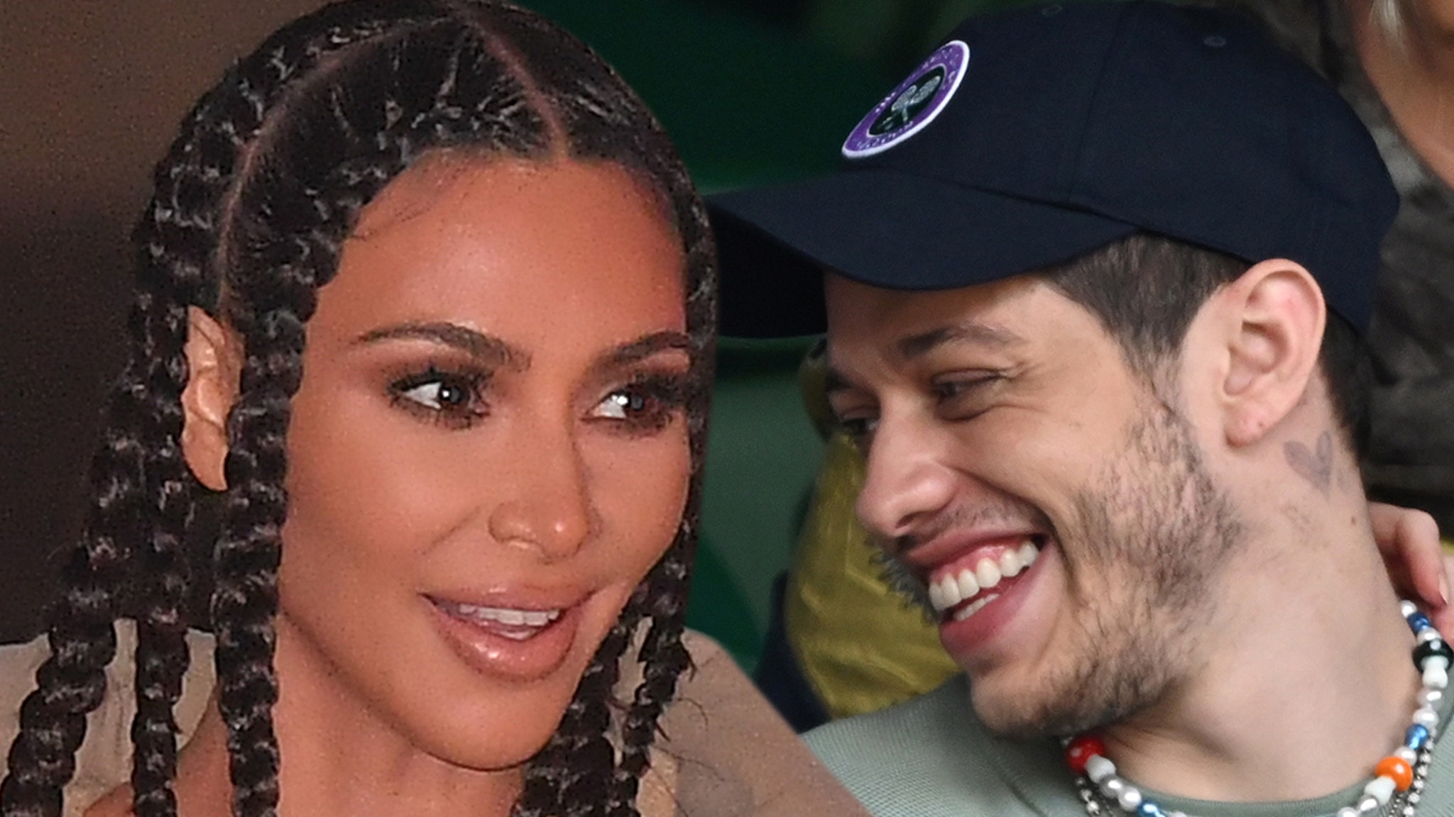 Kim Kardashian and Pete Davidson, Kissing and More in NYC