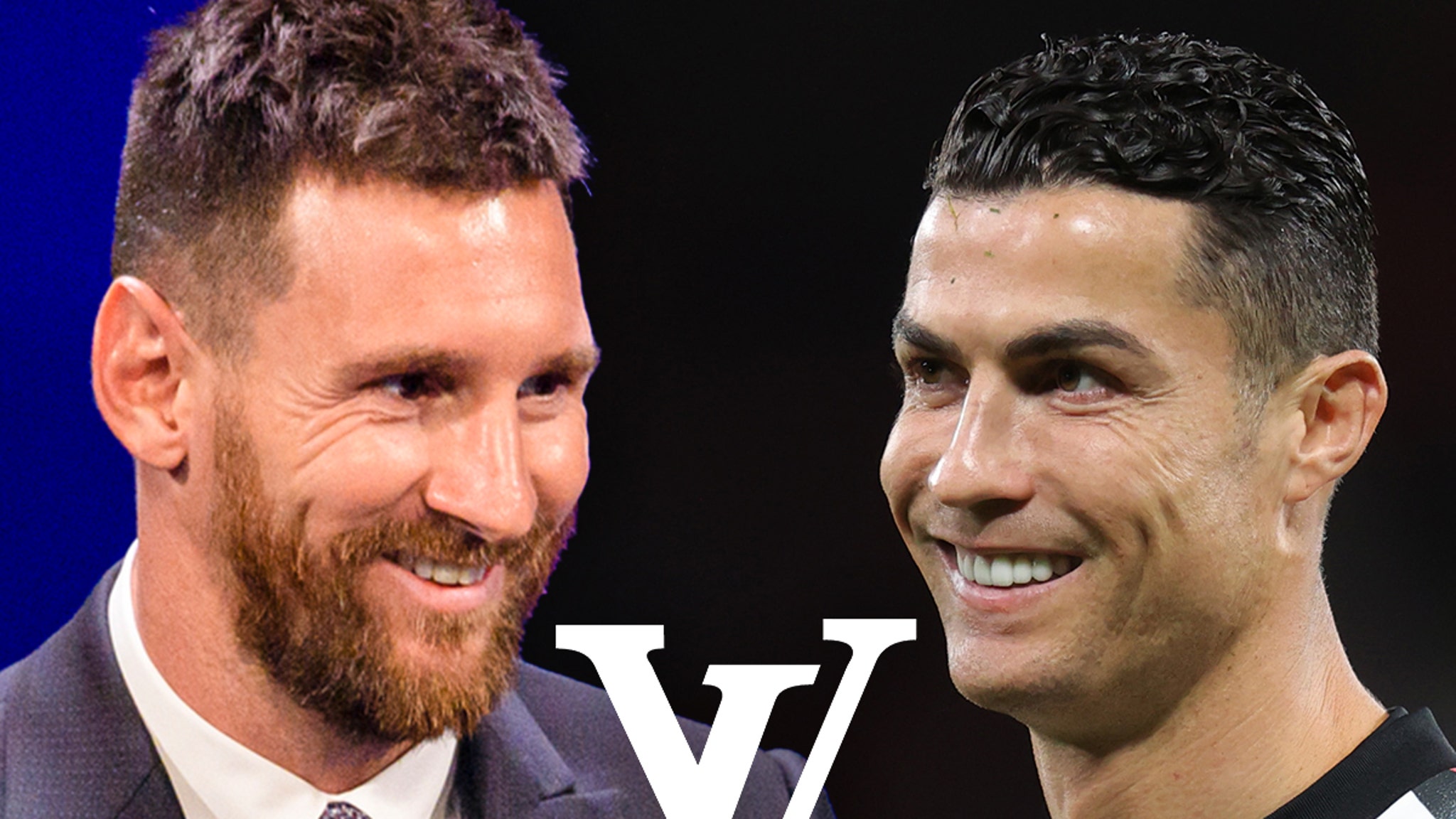 Cristiano Ronaldo and Lionel Messi star together in Louis