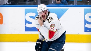 Florida Panthers' Josh Mahura Takes Puck To Face, Leaks Blood All Over Ice