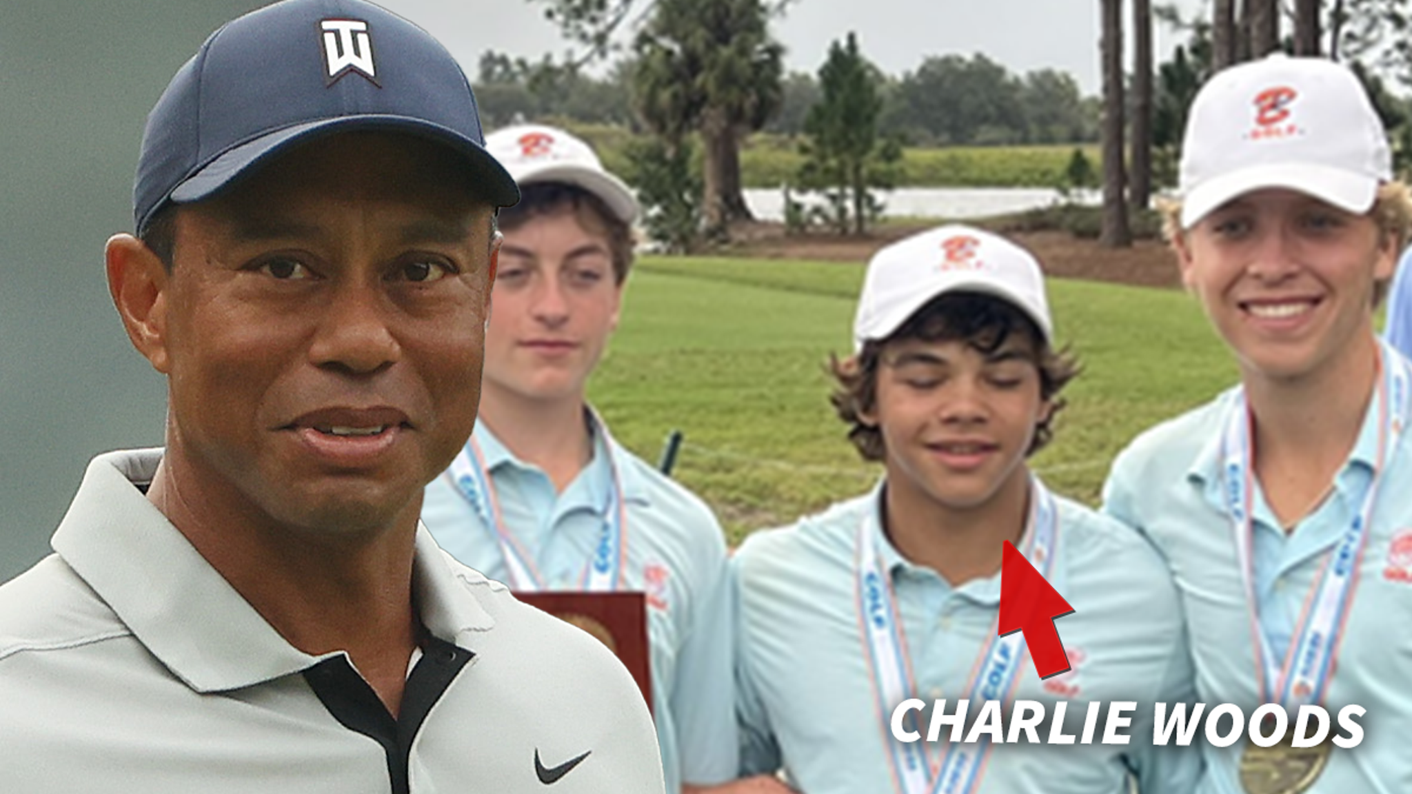 Tiger Woods’ Son, Charlie, Wins High School Golf Championship