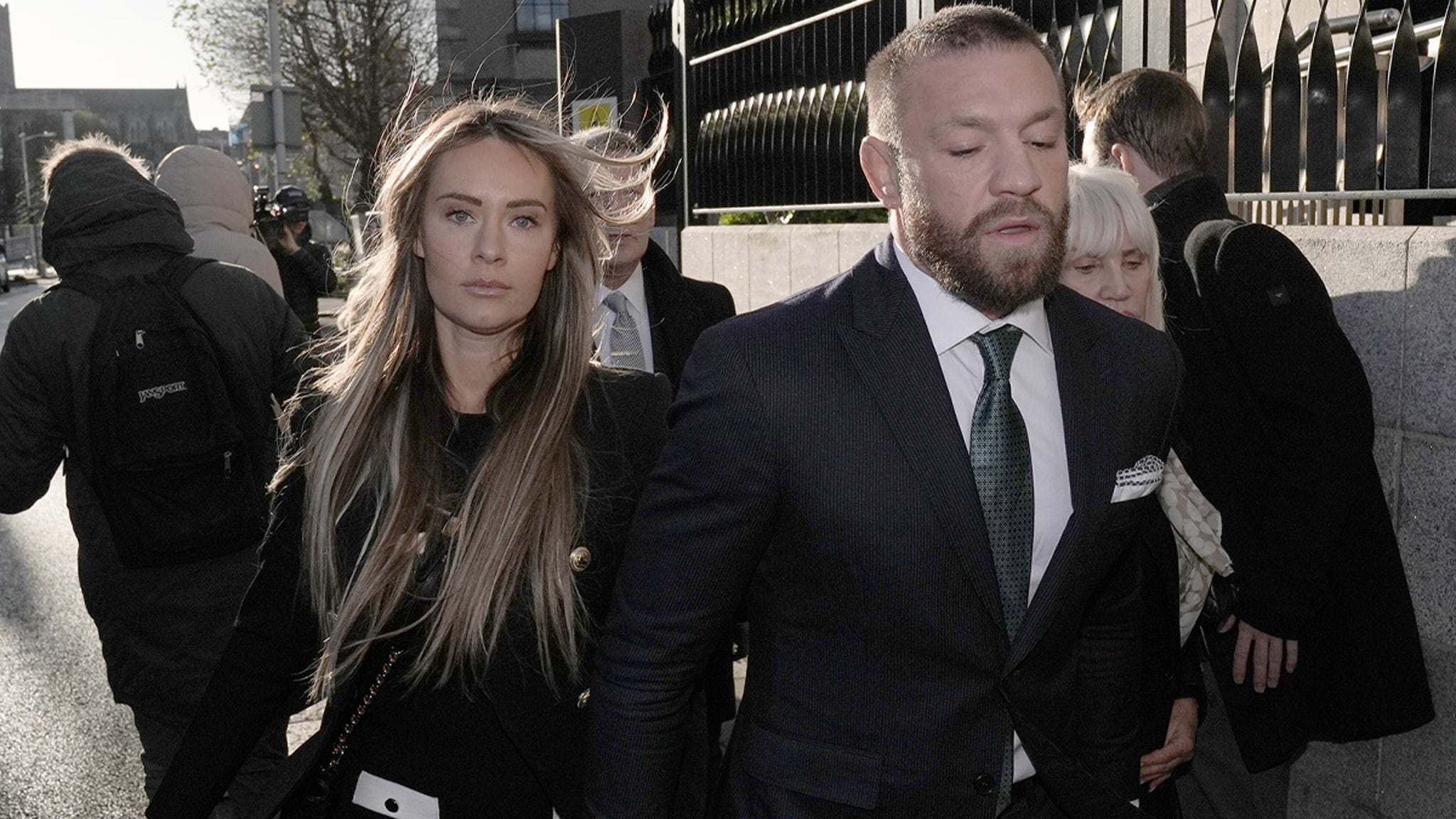 Conor McGregor’s Fiancée Supports Him In Court As Sexual Assault Civil Trial Continues