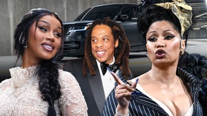 cardi b nicki minaj jay z range rover main getty
