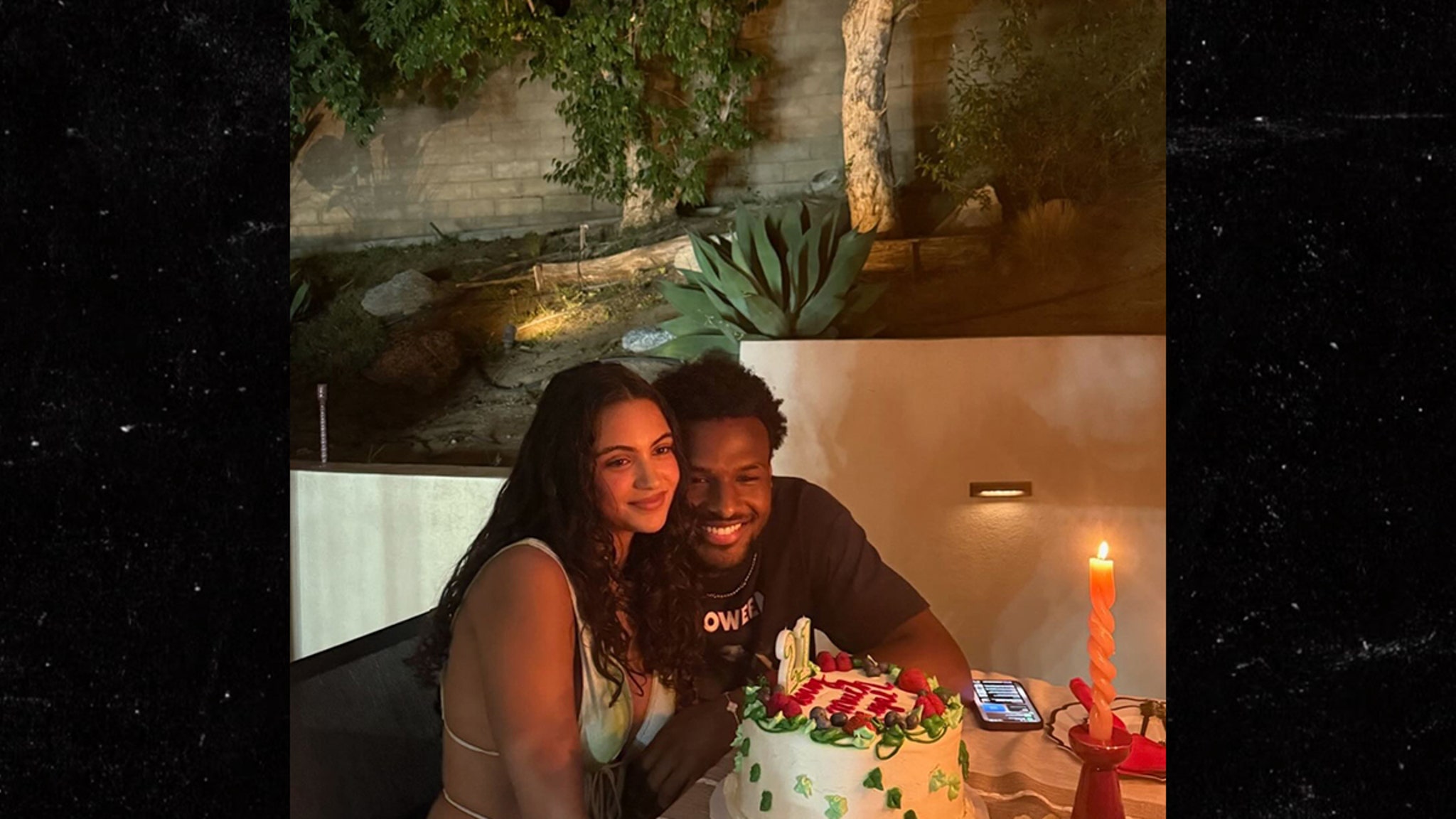 Bronny James Celebrates GF Parker Whitfield’s 21st Birthday