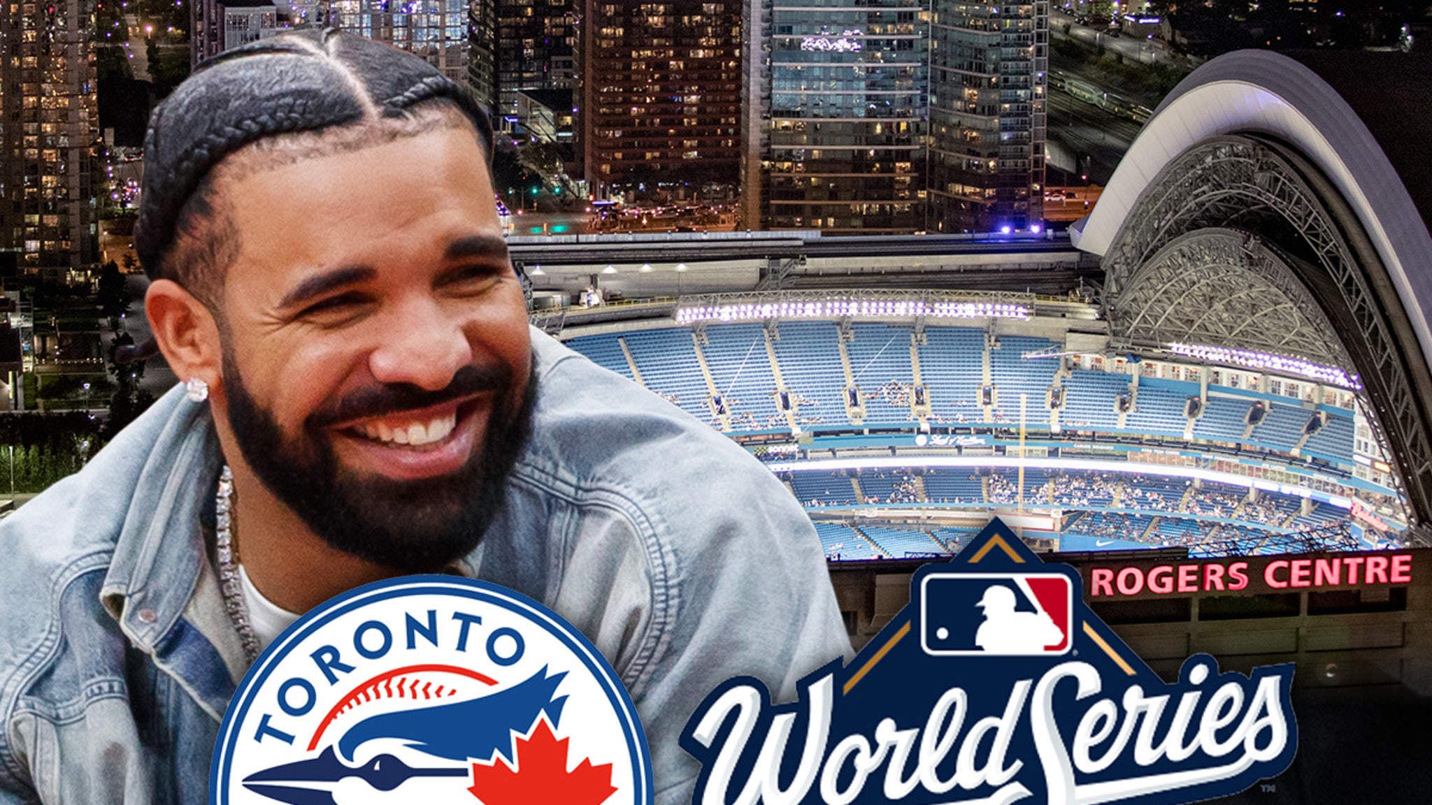 Drake Attends Dodgers Vs Blue Jays World Series Game 1