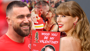travis kelce taylor swift valentines day card main getty x