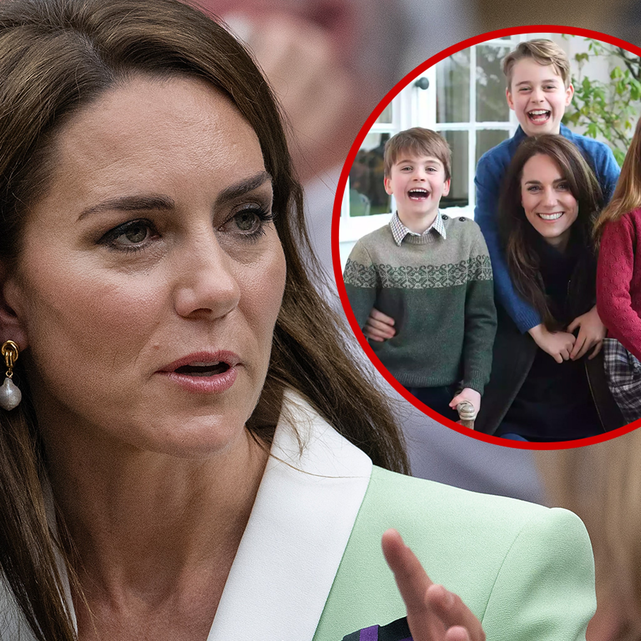 Kate Middletons Mothers Day Photo Accused of Possibly Being Fake
