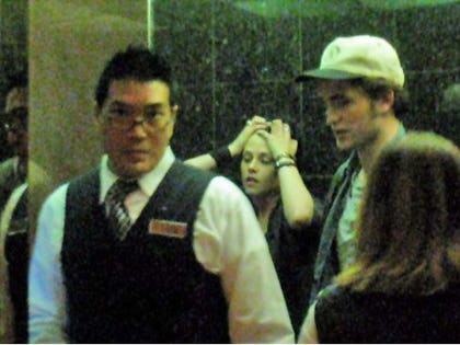 Robert Pattinson and K Stewart