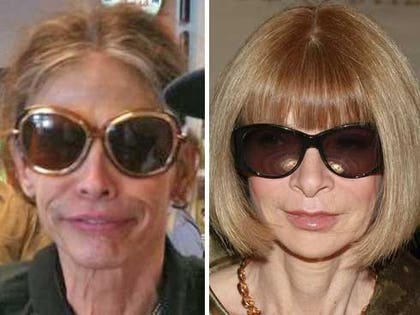 Steven Tyler and Anna Wintour