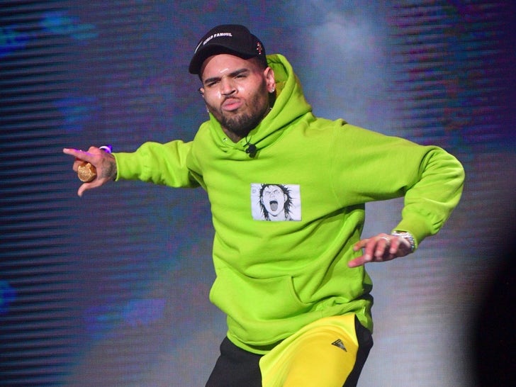 Chris Brown's Performance Photos
