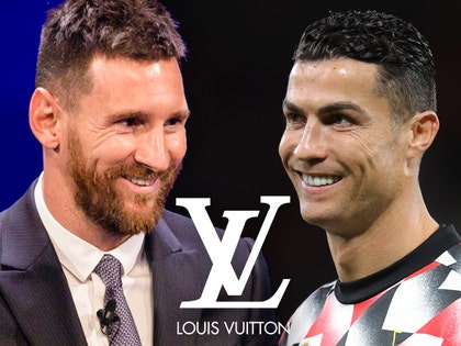 Louis Vuitton Unveils Campaign With Lionel Messi and Cristiano