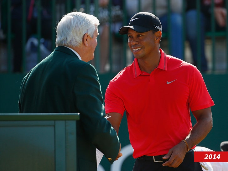 tiger woods Ivor Robson getty 2