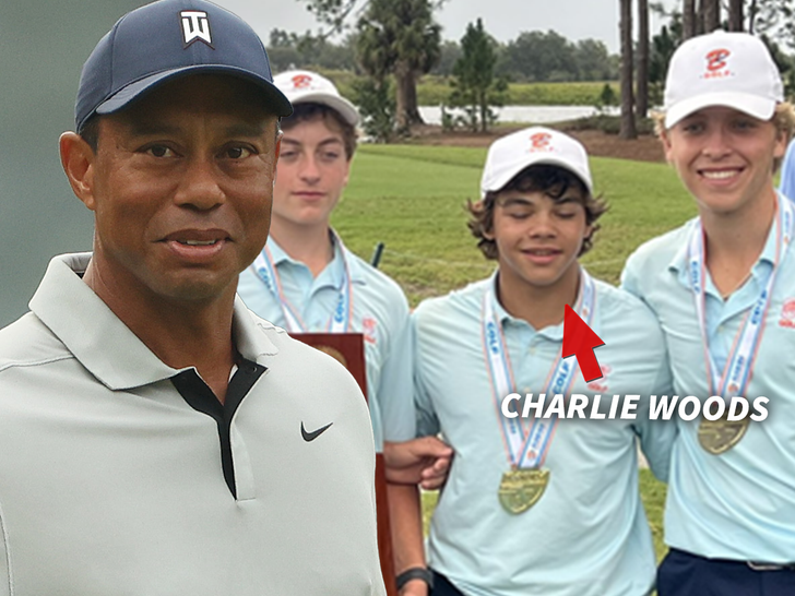 Tiger Woods' Son, Charlie, Wins High School Golf Championship