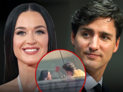 katy perry justin trudeau getty tmz composite