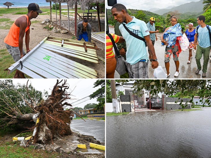 Residents of Cuba and Jamaica Prepare For Hurricane Melissa
