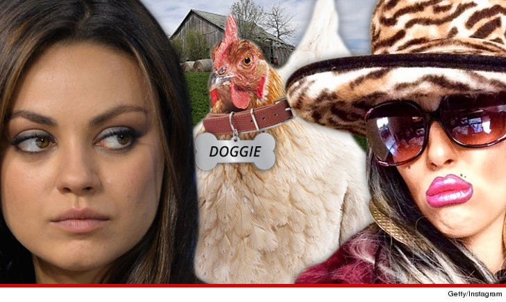 Mila Kunis Sued You Stole My Chicken So Cluck You