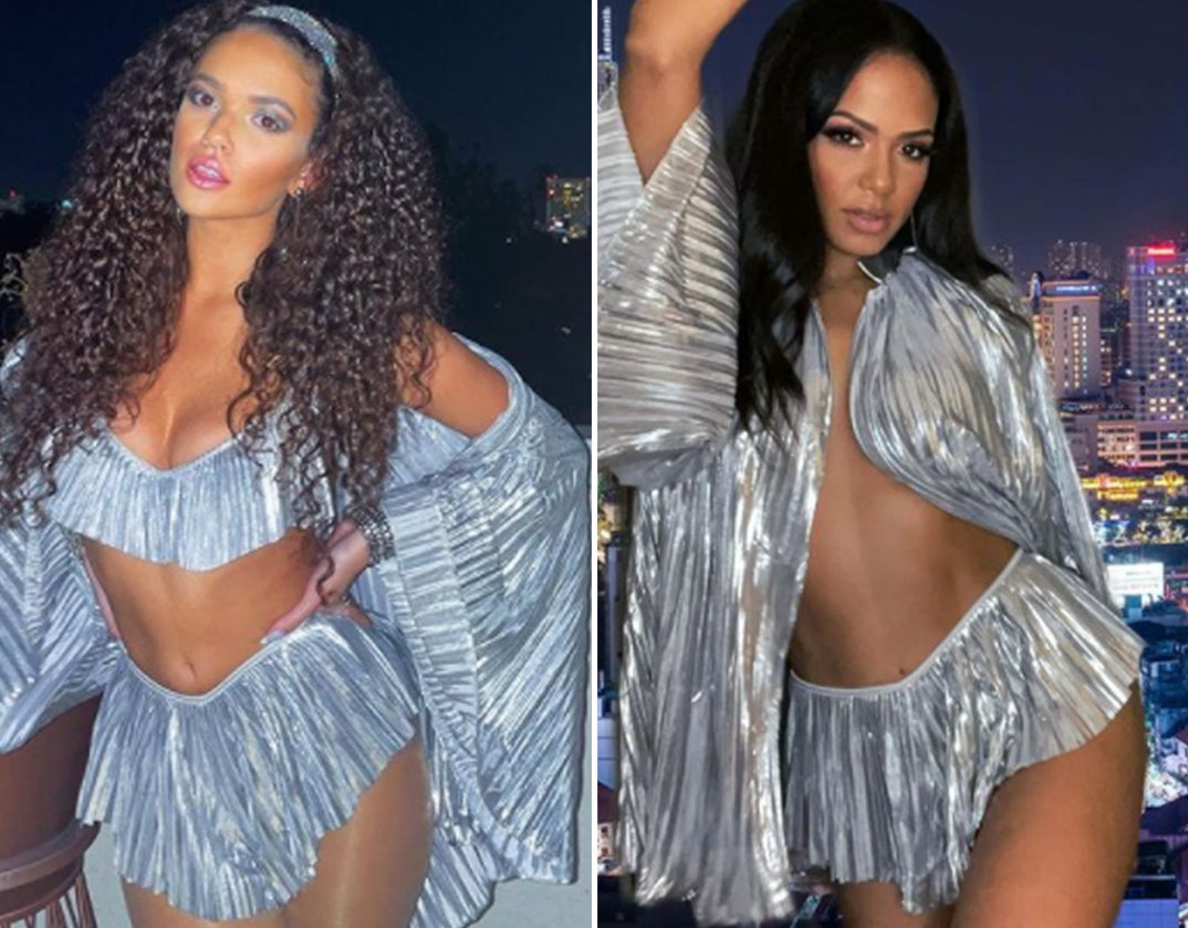 Madison Pettis (23) vs. Christina Milian (40) -- Savage In Silver Edition