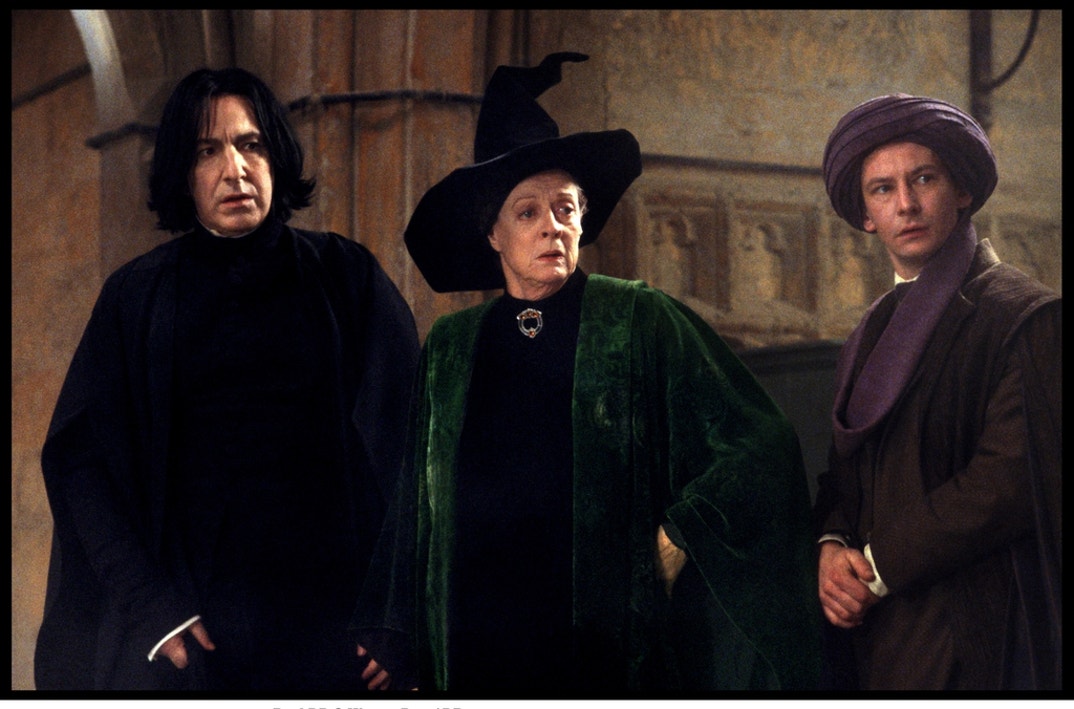 Alan Rickman as Severus Snape in Harry Potter films