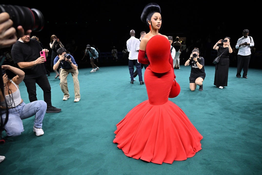 Cardi B Robert Wun Haute Couture 6