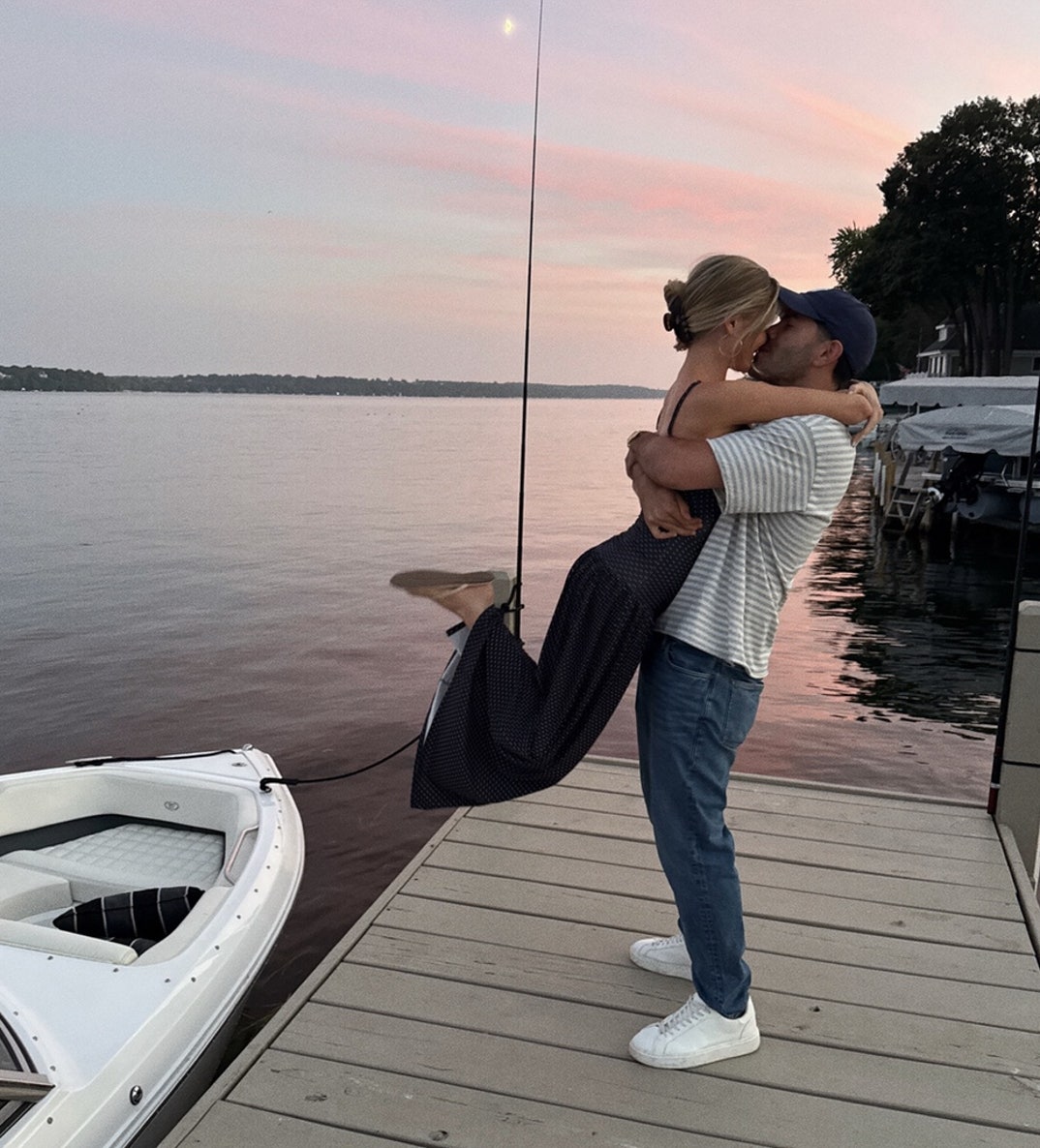 Hannah Godwin and Dylan Barbour