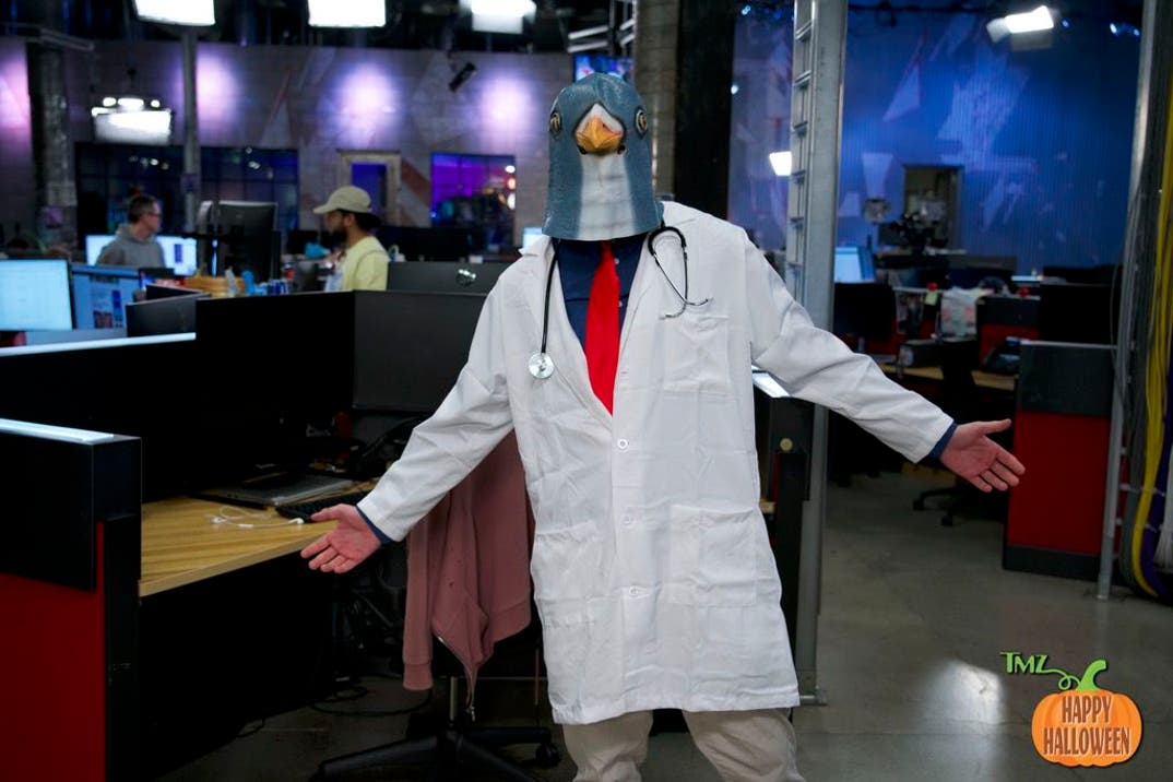 David as Tuff the Pigeon Doctor