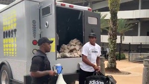 Jalen Ramsey Pulls Up to Jaguars Camp In Armored Brinks Truck