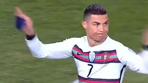 Cristiano Ronaldo Storms Off Field After World Cup Tie