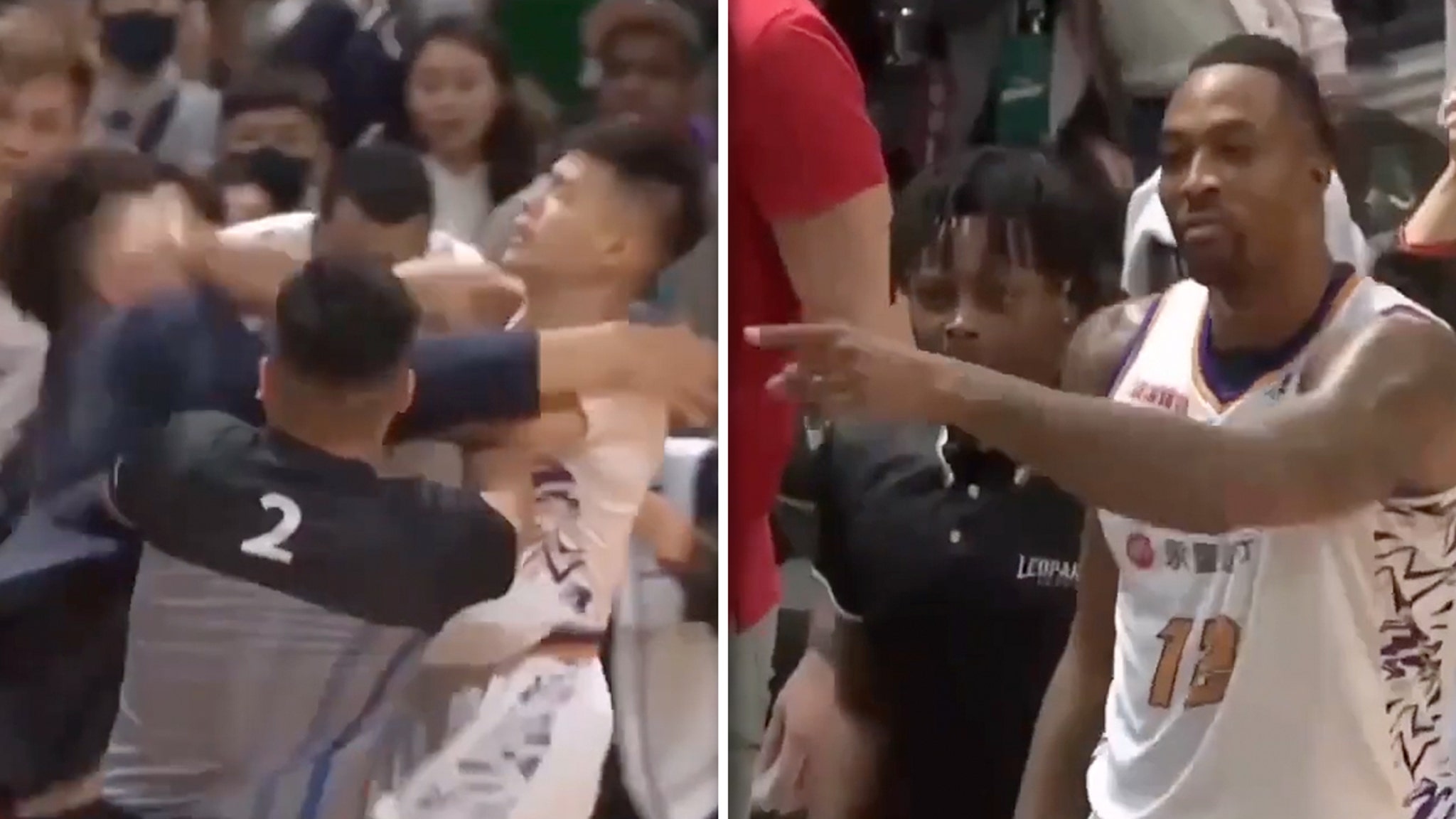 Dwight Howard Ejected After Wild Skirmish In Taiwan League Game