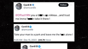 Cardi B Says She's Back With Offset Because She's Crazy And Wanted D***