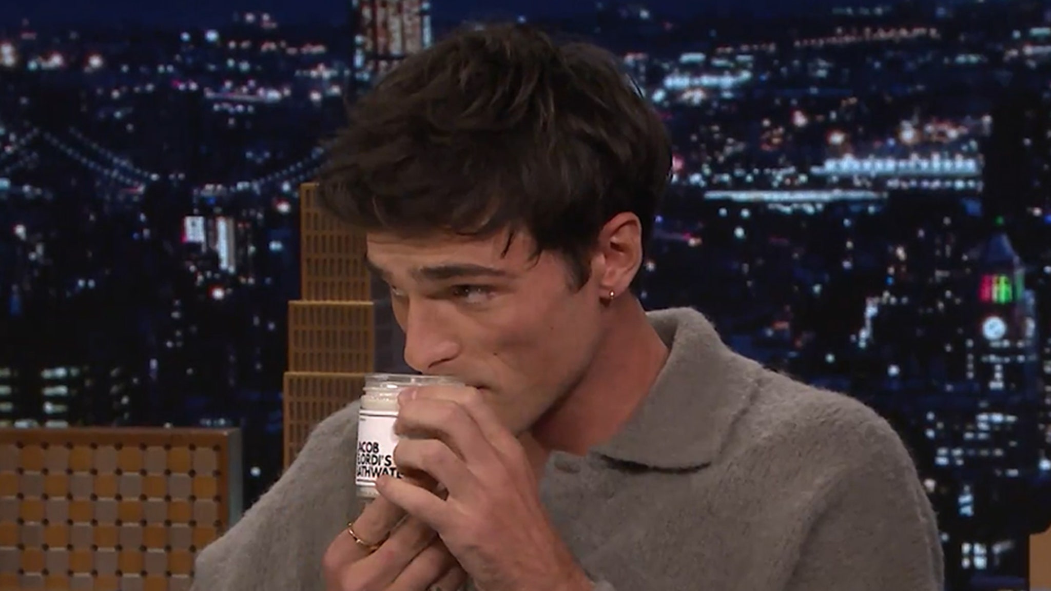 Jacob Elordi Inhales Candle Scented Like His Bathwater on ‘Tonight Show’