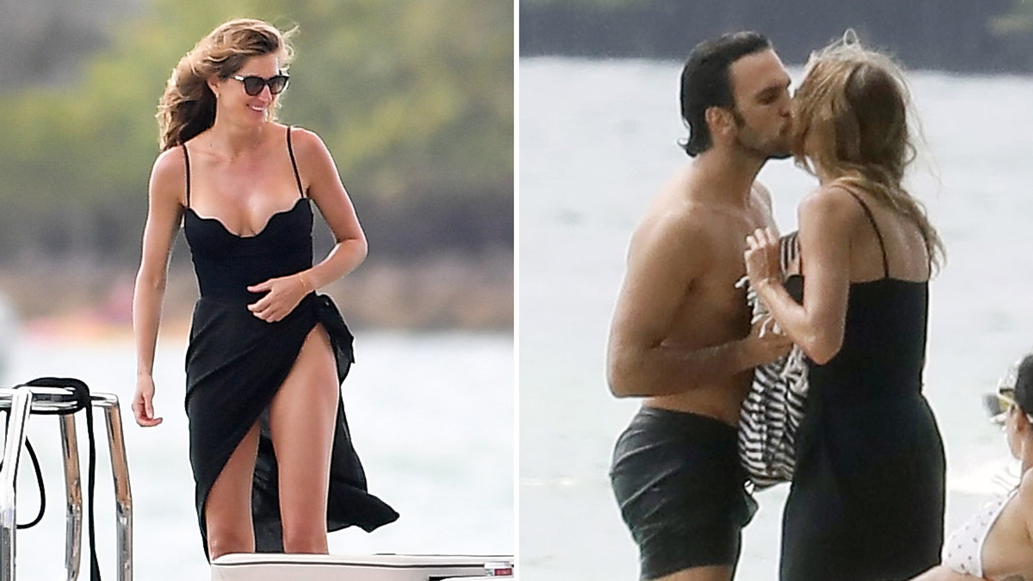 Gisele Bündchen, Joaquim Valente Pack on PDA During Miami Boat Day