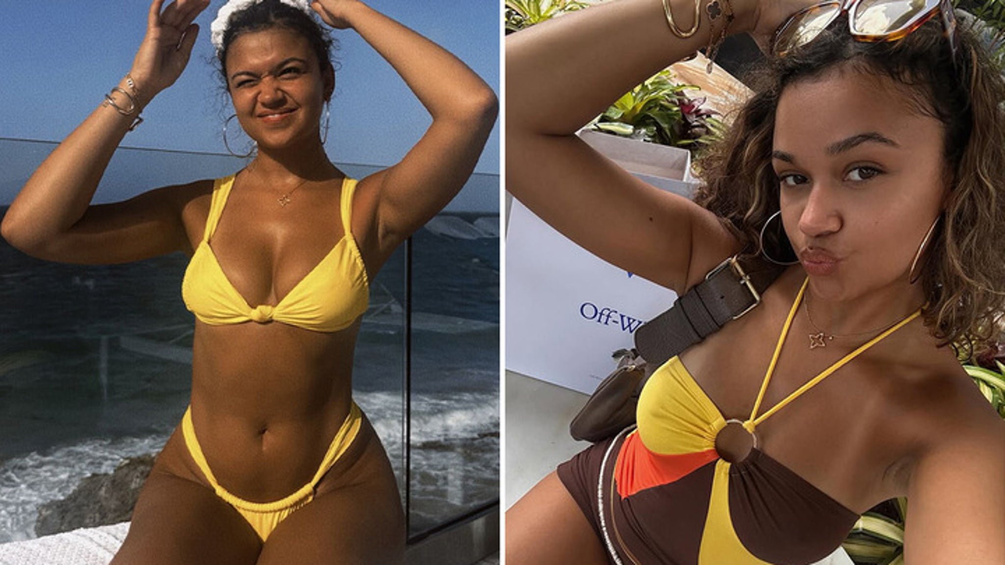 'Outer Banks' Babe Madison Bailey Slays Hot Shots in Puerto Rico