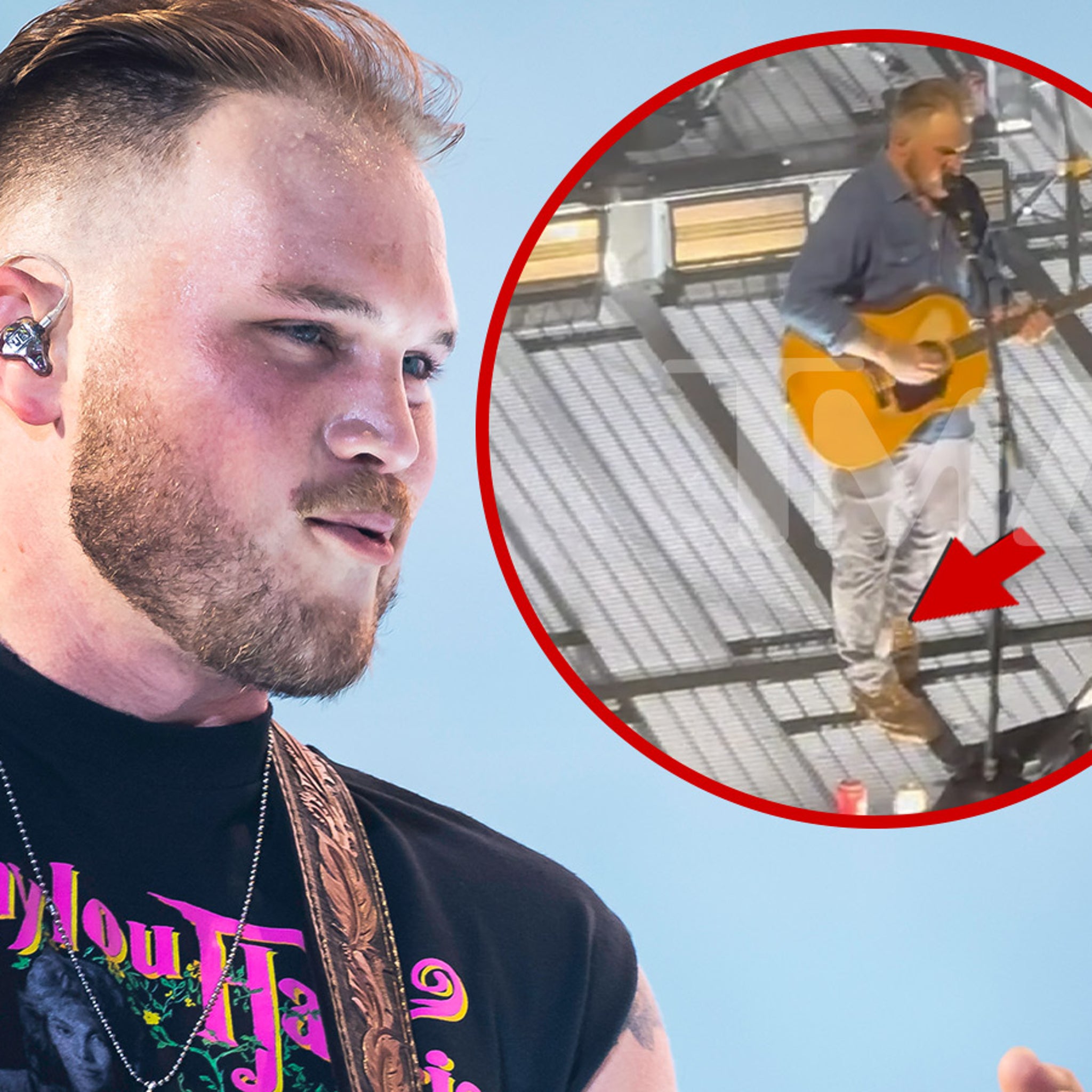 Zach Bryan Gets Another Object Thrown At Him On Stage, Stops Show