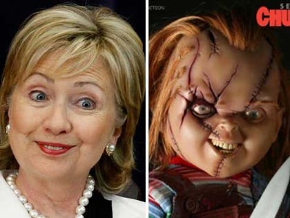 Hillary Clinton and Chucky