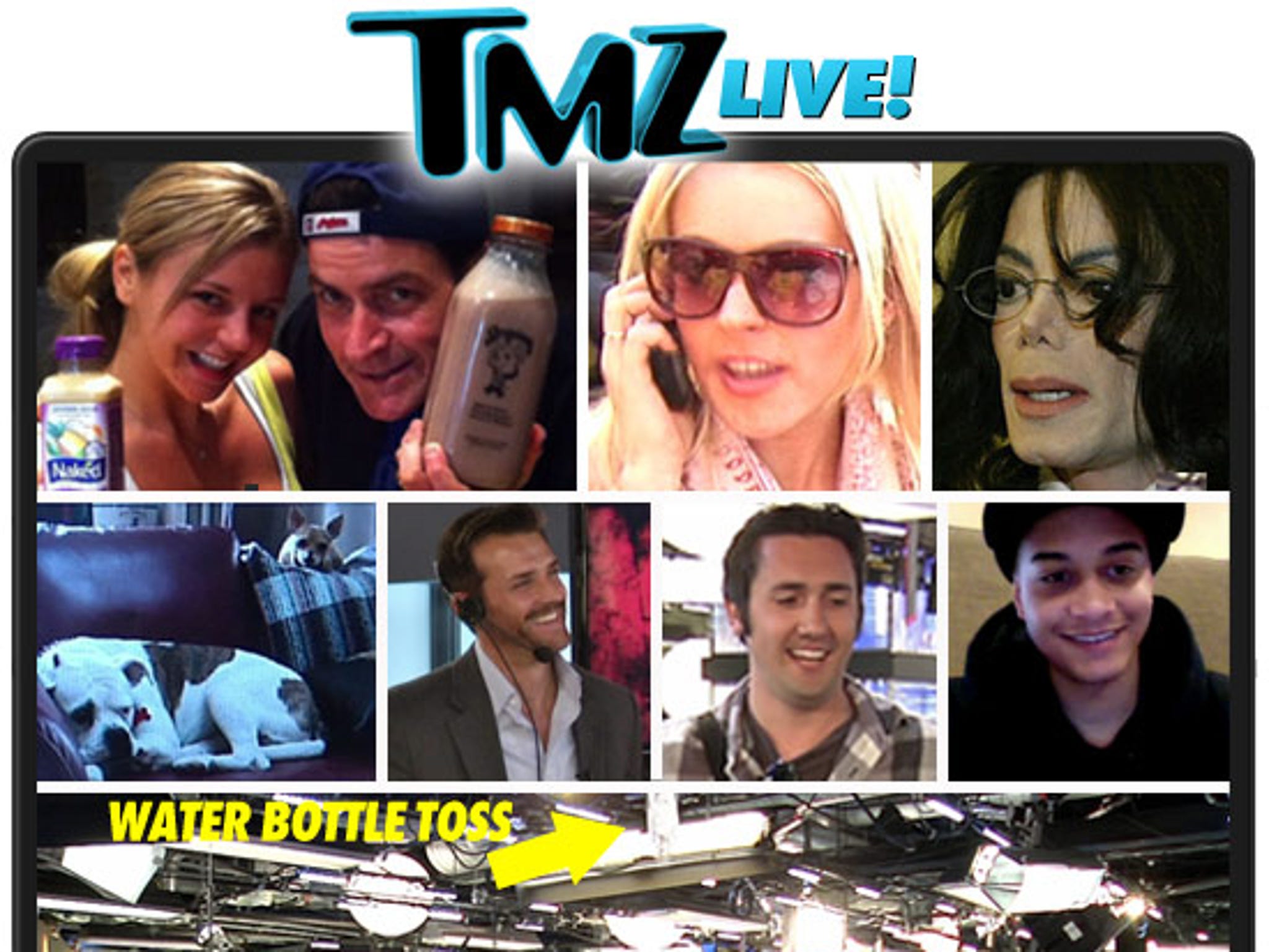 TMZ Live -- Charlie Sheen Tweets for Ca$h!