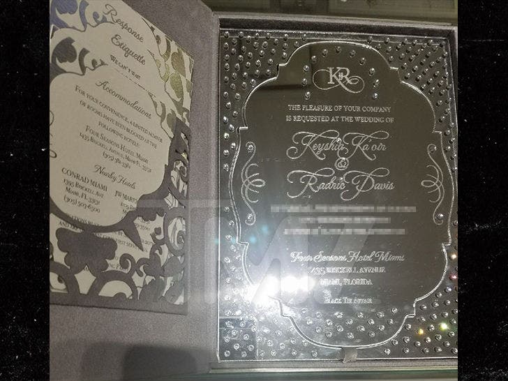 Gucci Mane's Wedding Invitation, Take a Good, Long Look at Yourself