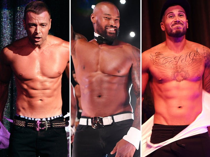 Celebrity Chippendales Dancers