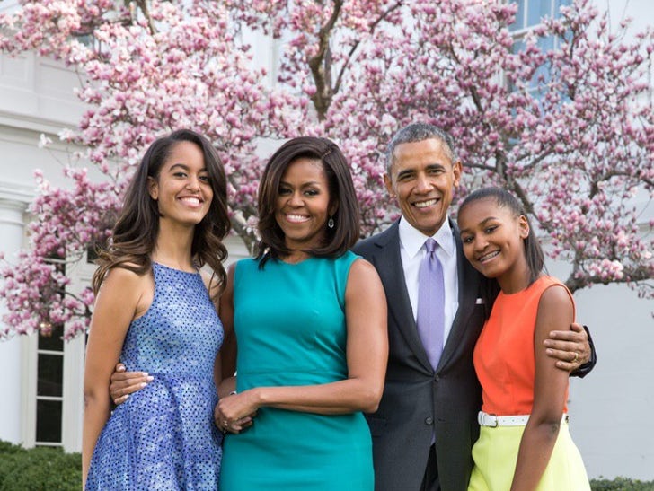 Barack and Michelle Obama Together In The White House