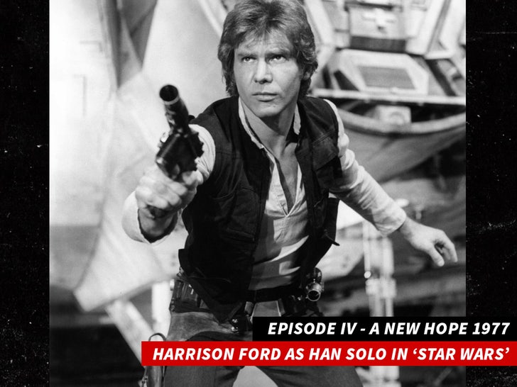 HARRISON FORD as Han Solo
