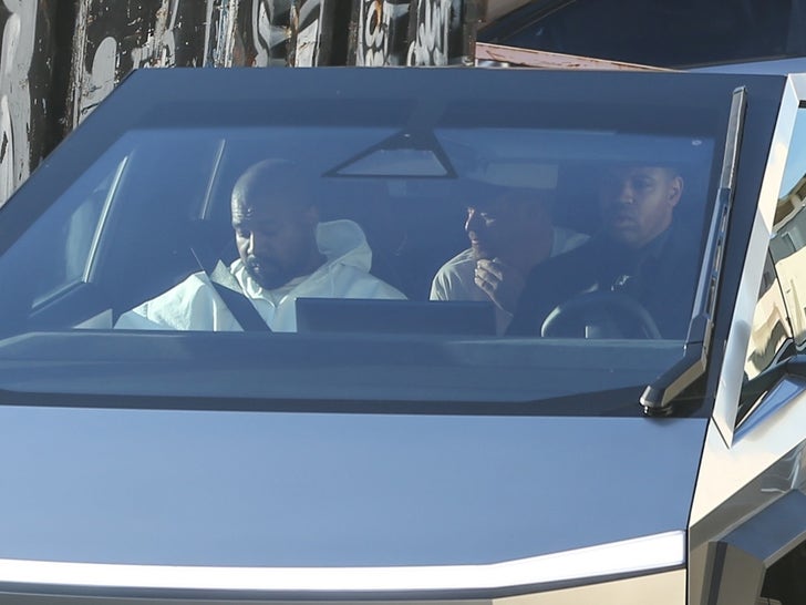 Kanye West & Bianca Censori Drive Around L.A. Hours After Alleged Battery
