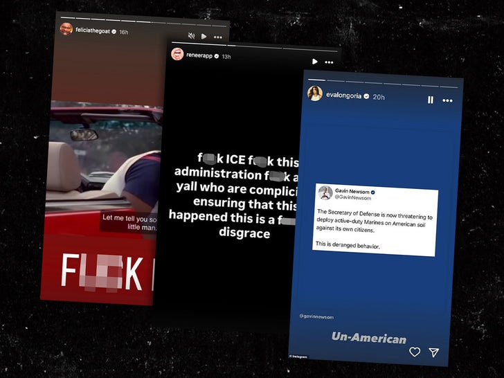 Celebs yang telah berbicara melawan es selama protes LA