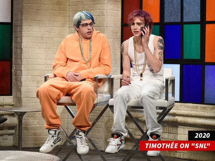 Timothée chalamet on 