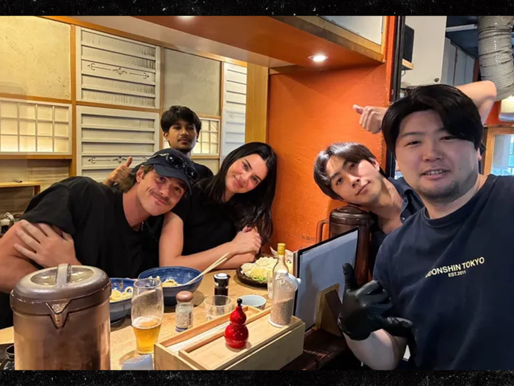 jacob elordi kendall jenner udonshin tokyo insta