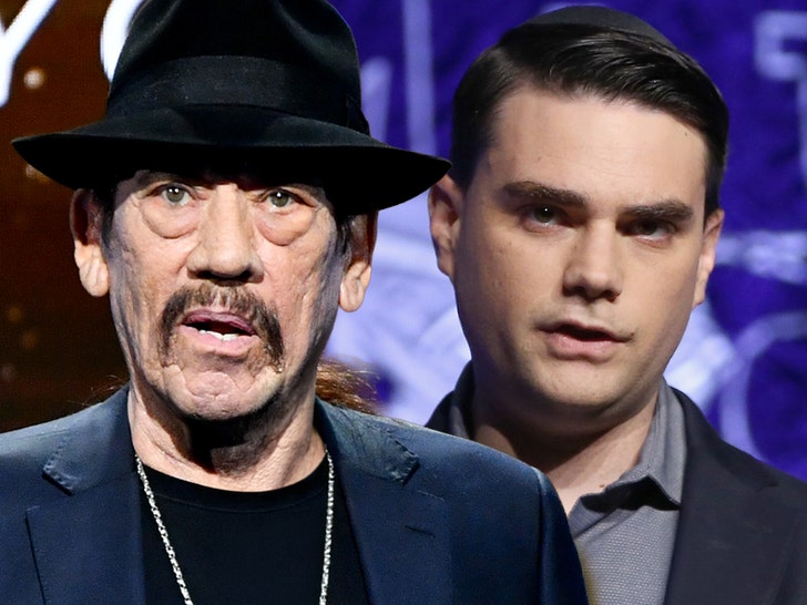 danny trejo and ben shapiro getty comp