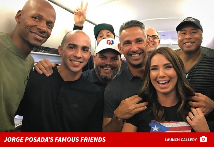 Jorge Posada's Famous Friends