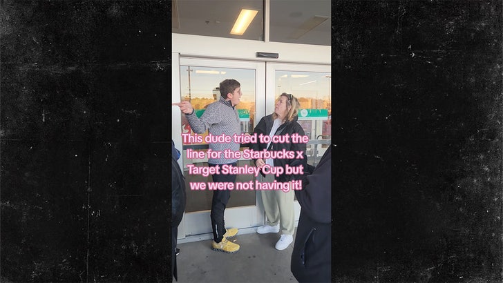 Argument Breaks Out In Line Outside Target For Stanley Cups